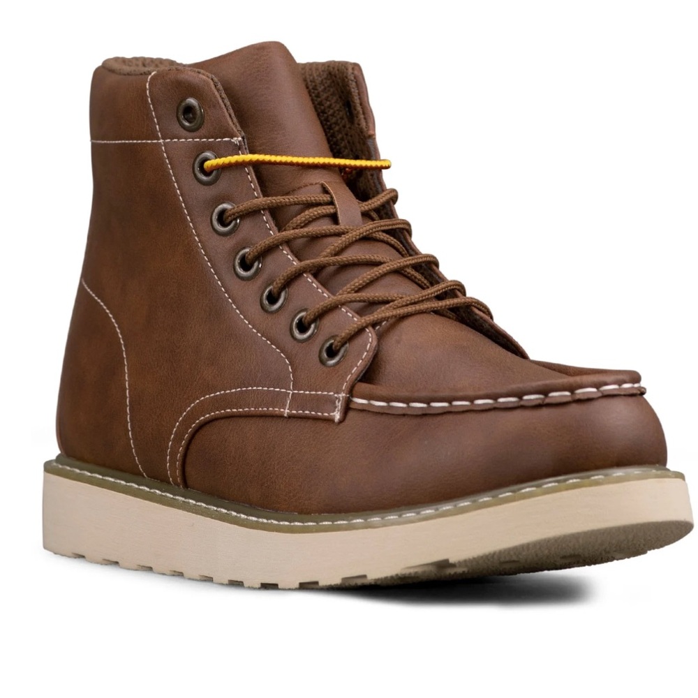 Men's Portland Boot Company Brown Leather Boots Sz 8 Gently Preowned
